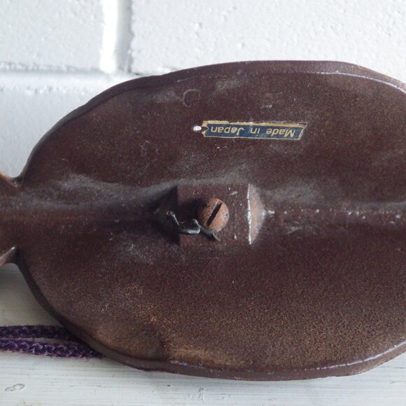 Primitive Cast Iron Fish with Rope Hanger - Picture 7 of 7